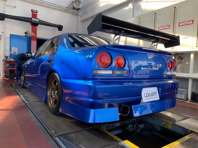 ◇NISSAN SKYLINE [ER34] NGK premium RX スパークプラグ交換◇ | 日産 スカイライン | スタッフ 日記 |  コクピット 荒井 | 車のカスタマイズにかかわるスタッフより