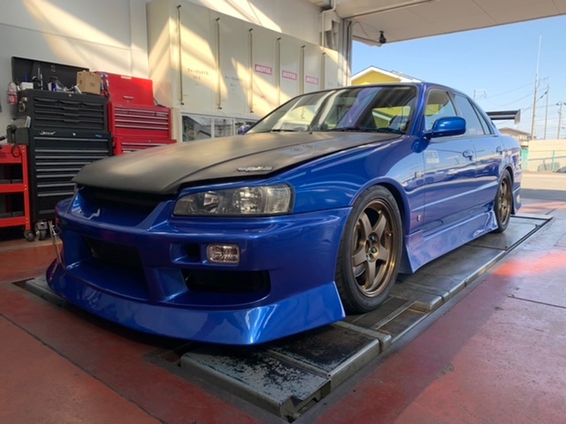 ◇NISSAN SKYLINE [ER34] NGK premium RX スパークプラグ交換◇ | 日産 スカイライン | スタッフ 日記 |  コクピット 荒井 | 車のカスタマイズにかかわるスタッフより