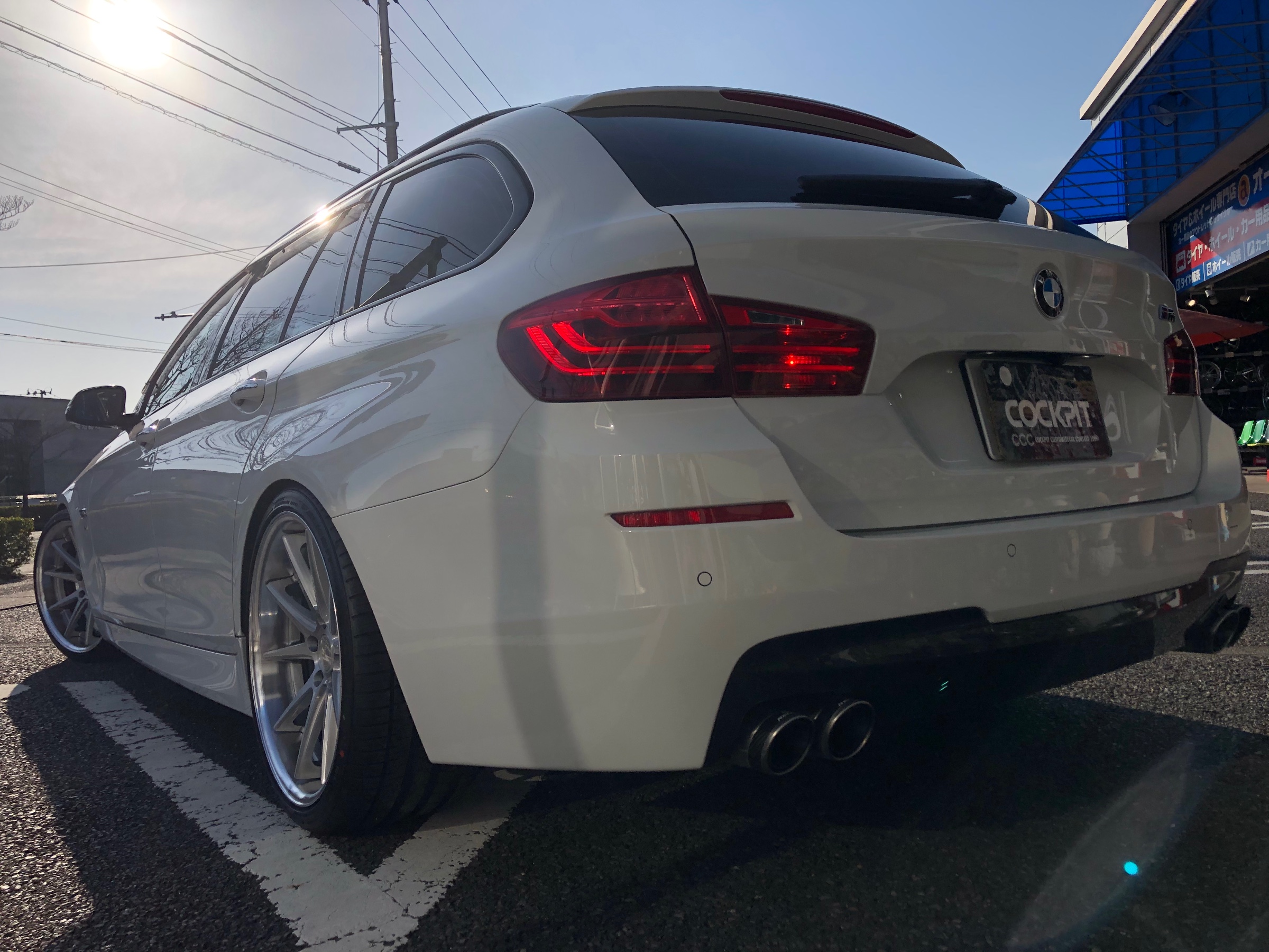 BMW 5シリーズ ツーリング F11 XL20 × WORK GNOSIS CV201 BMW 5シリーズ ツーリング F11 XL20 × WORK GNOSIS CV201