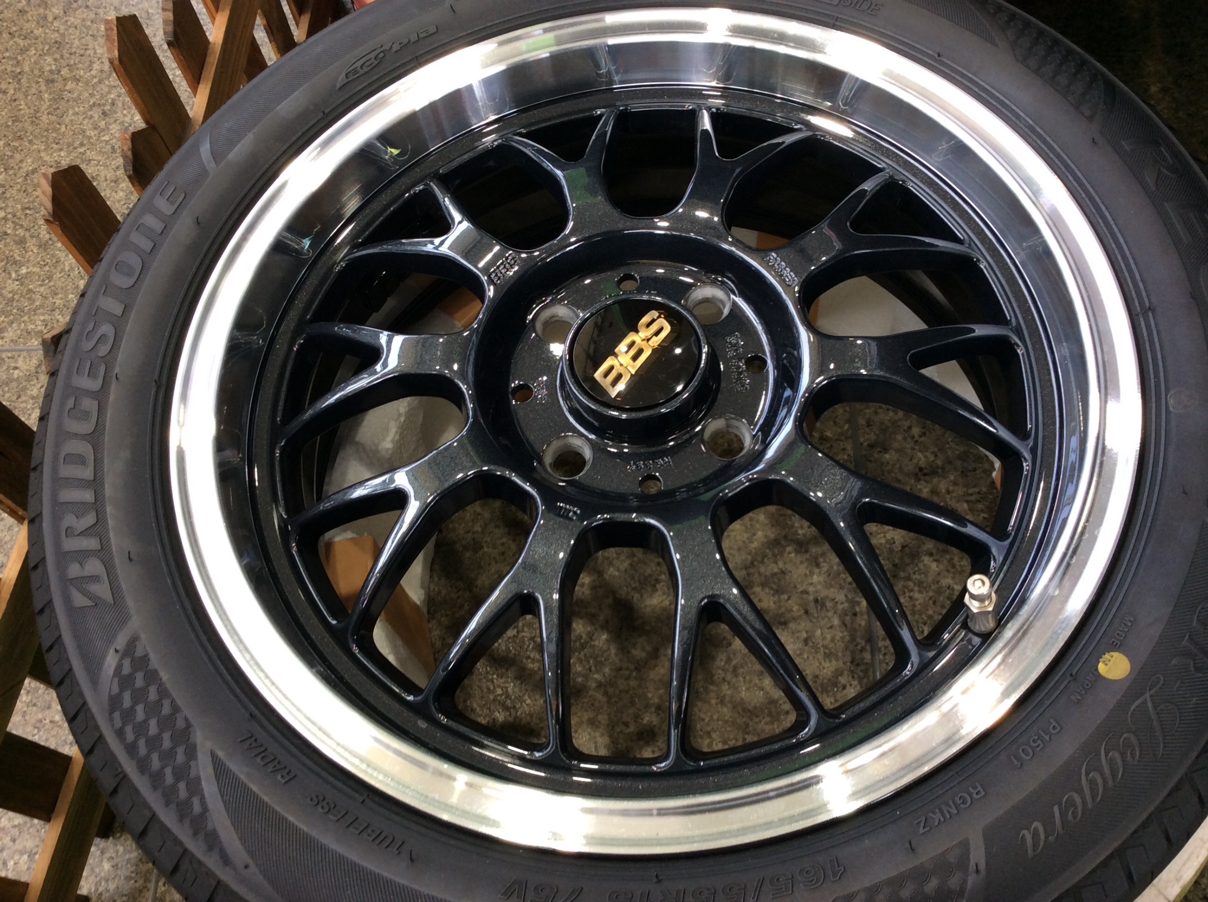 BBS15インチ　5J　軽自動車用ナットつき