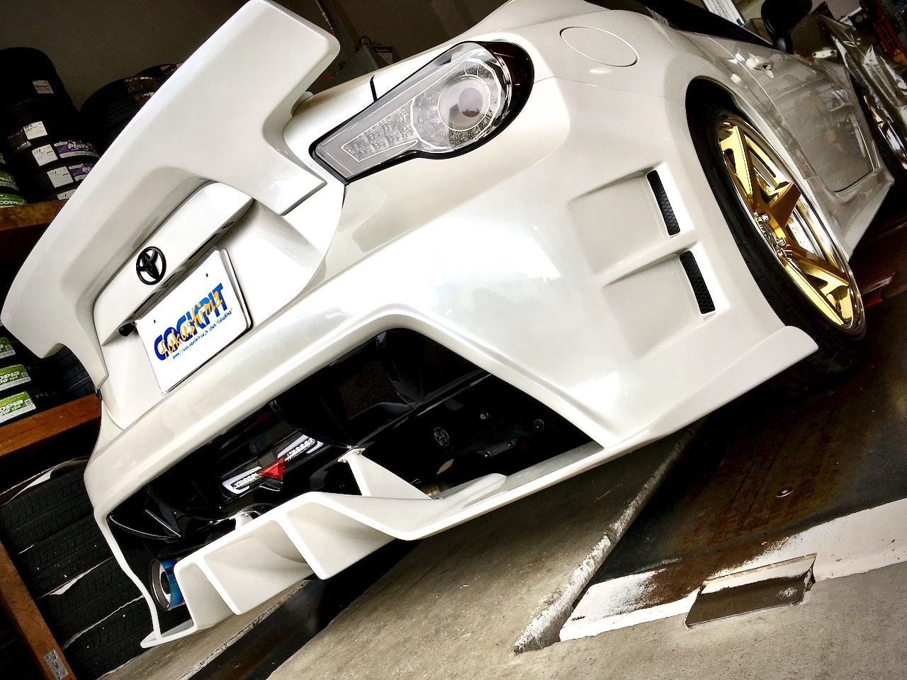 ZN6 TOYOTA 86 ✖ KUHL RACING 01R-GT REAR BUMPER & REAR FLOATING