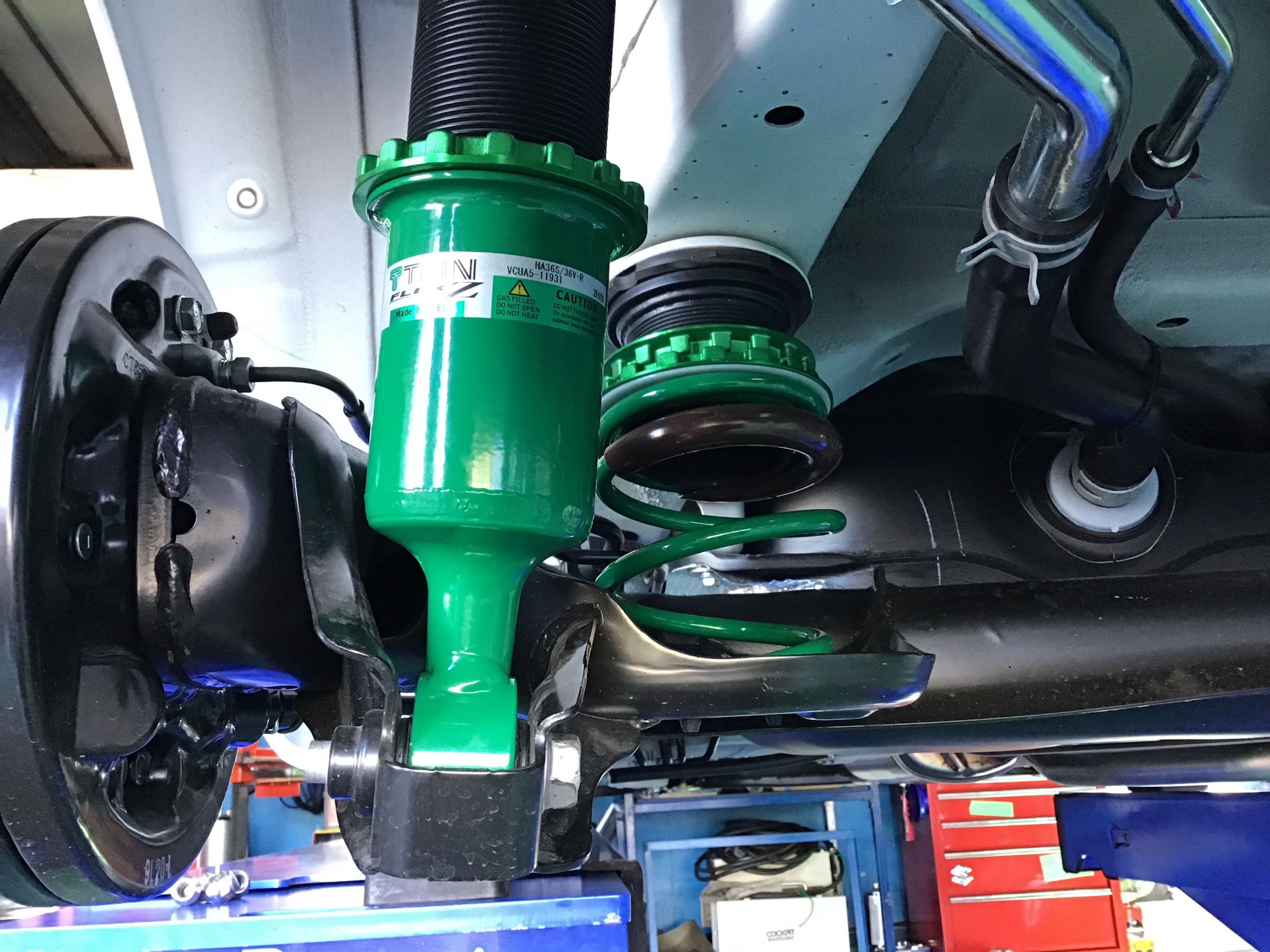 みゃあ アルトHA36V × テインフレックスZ | テクニカルショーケース