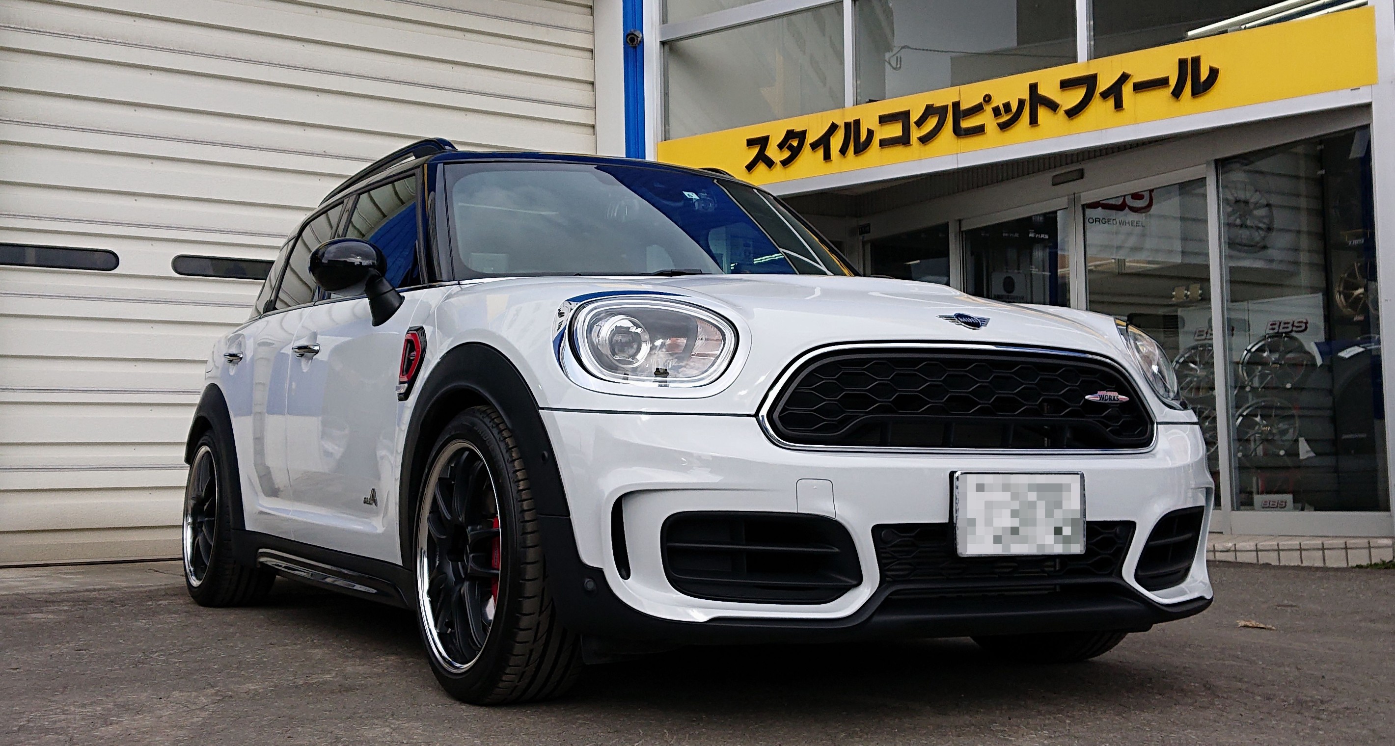ビルシュタイン B14キット 取付と 4輪アライメント調整作業