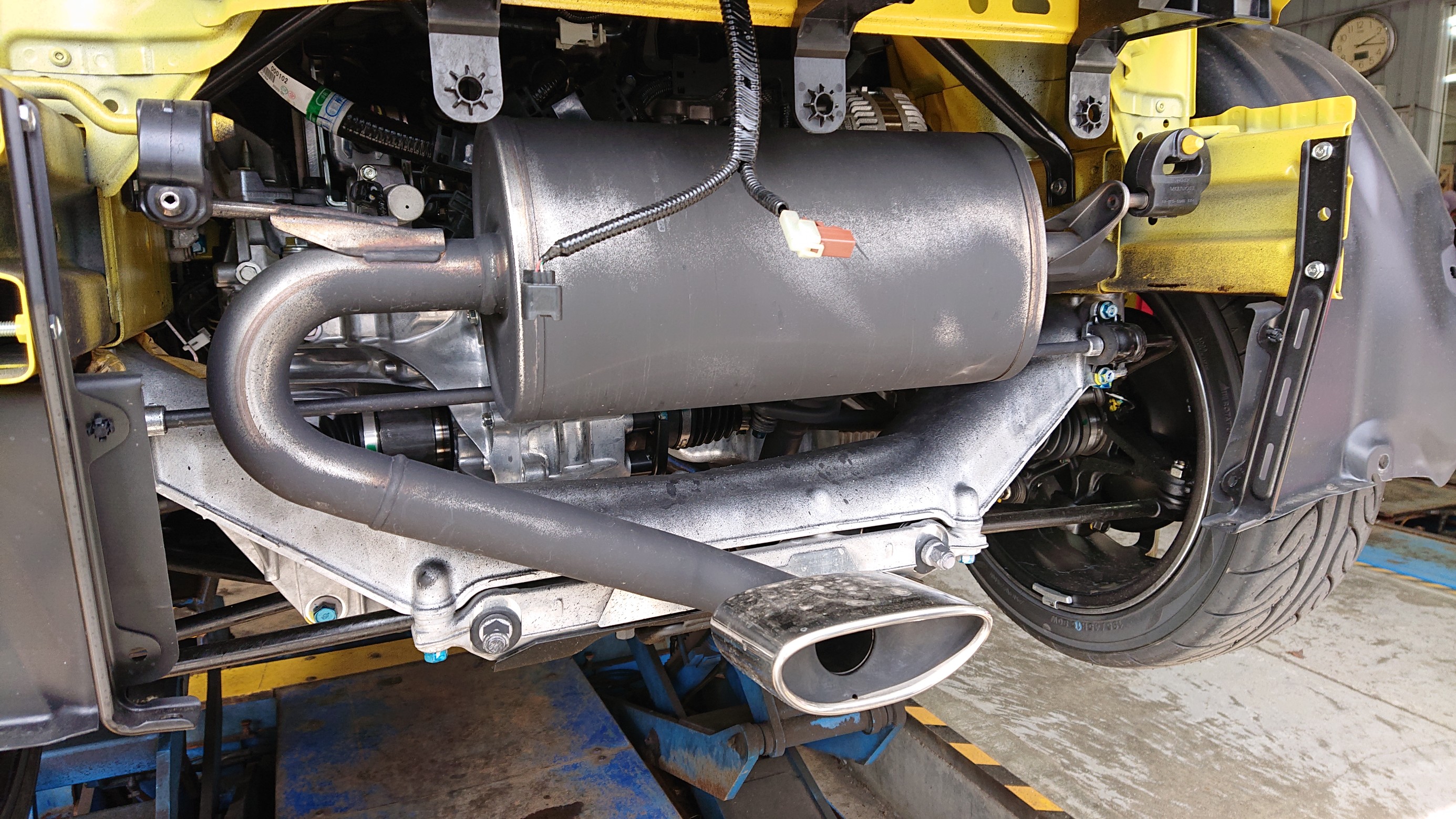 SACLAM（サクラム）S660用 SILENCER KIT SPEC.2 取付 ／ ホンダ JW5