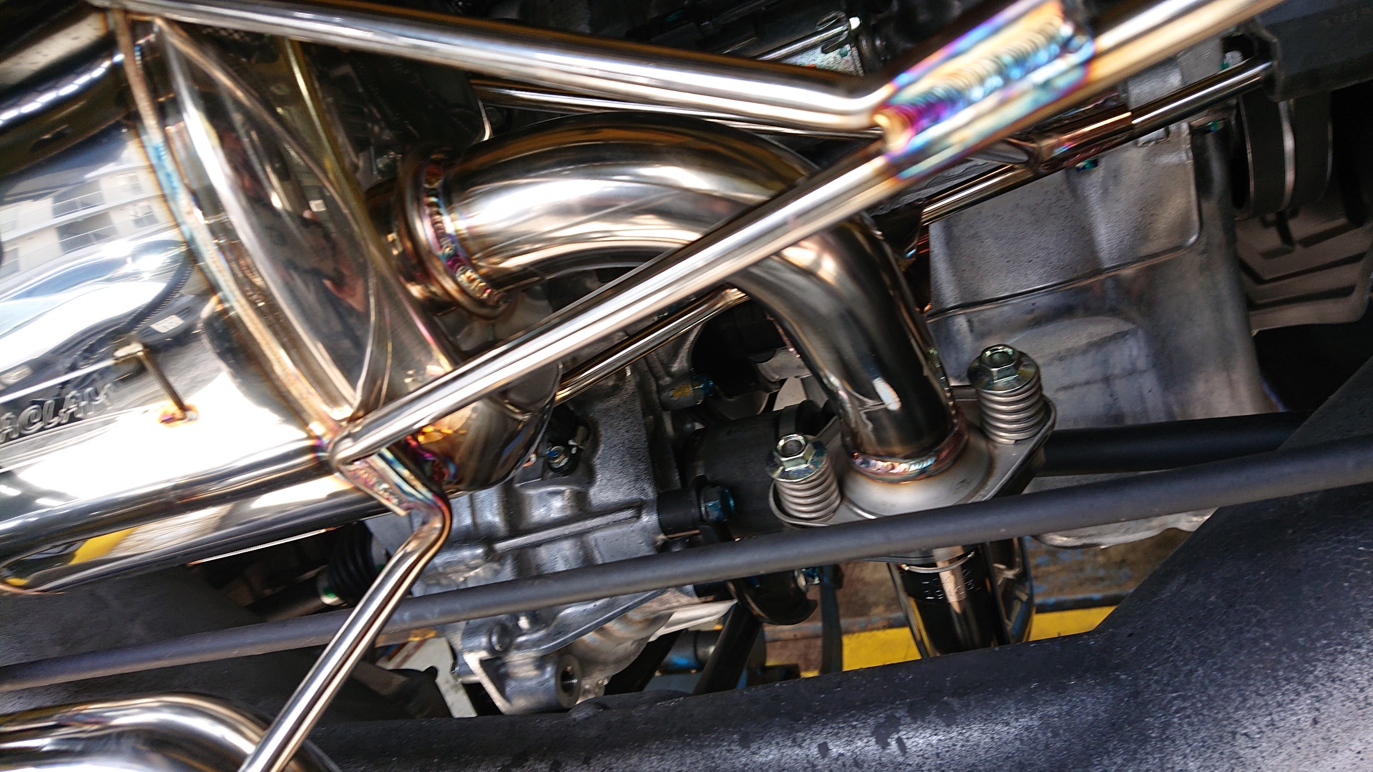 SACLAM（サクラム）S660用 SILENCER KIT SPEC.2 取付 ／ ホンダ JW5