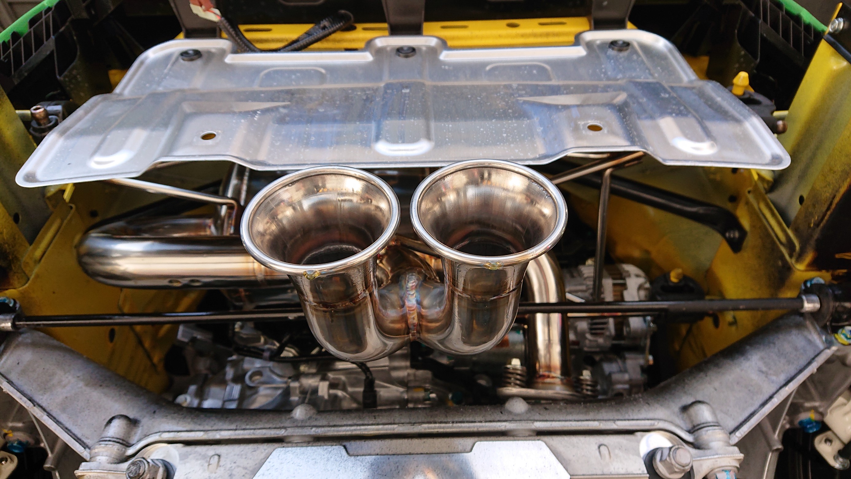 SACLAM(サクラム)S660用 SILENCER KIT SPEC.2 取付 / ホンダ SACLAM(サクラム)S660用 SILENCER KIT SPEC.2 取付 / ホンダ