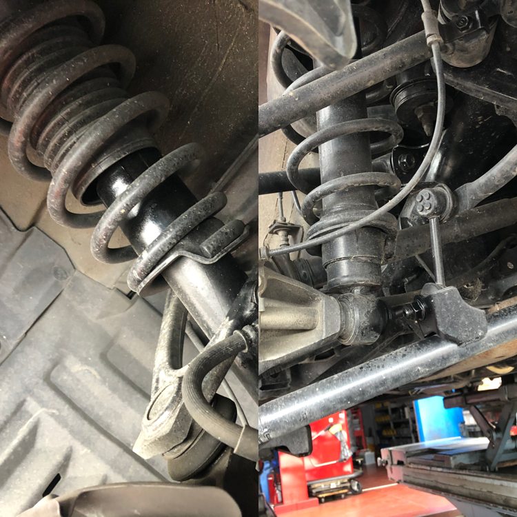 RX-8 車高調取付け 《 RX-8 SE3P × CUSCO street ZERO A 車高調