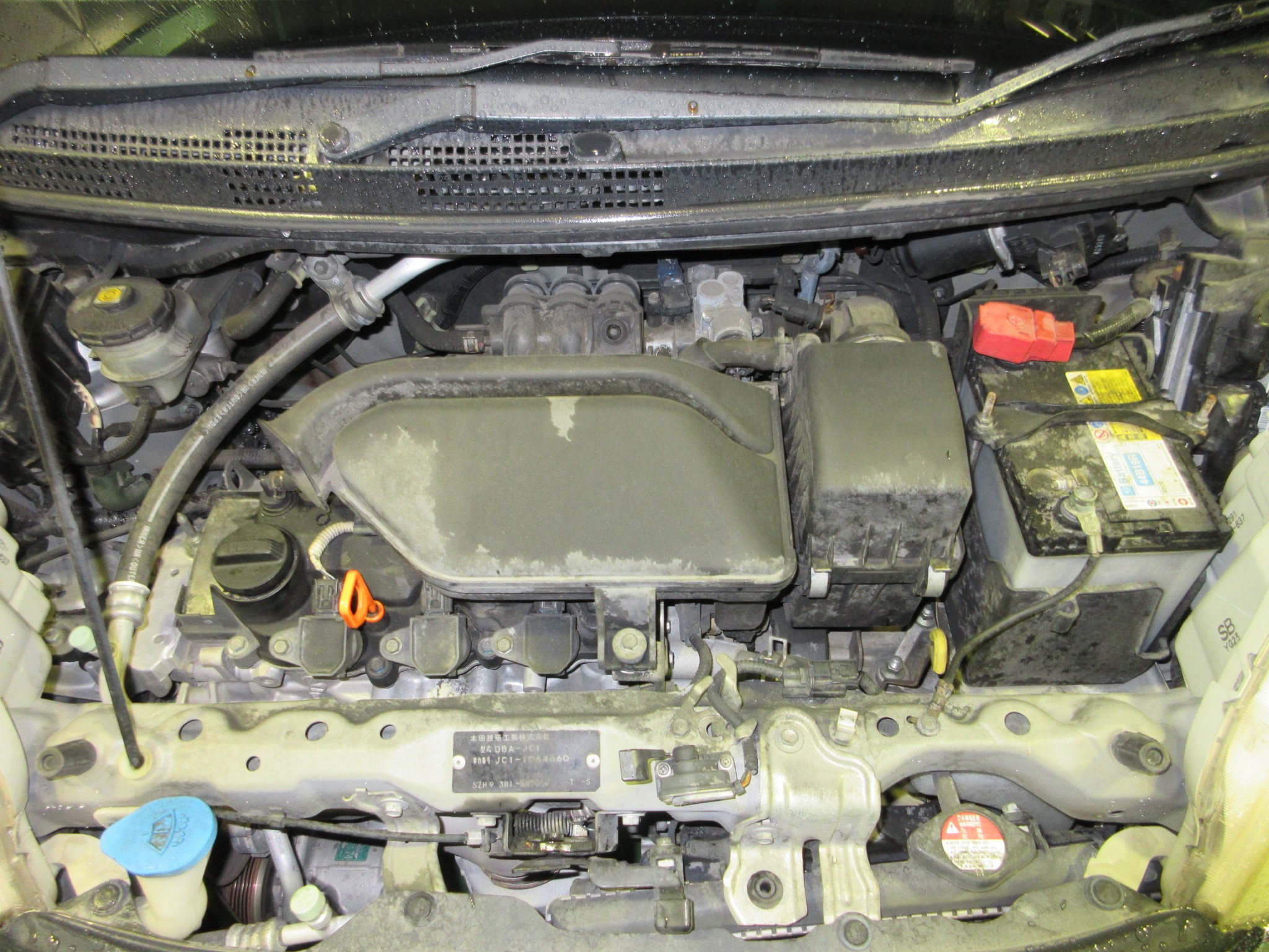 実働 HONDA 4stディオ プラグ・バッテリー新品！ リアタイヤ新品交換