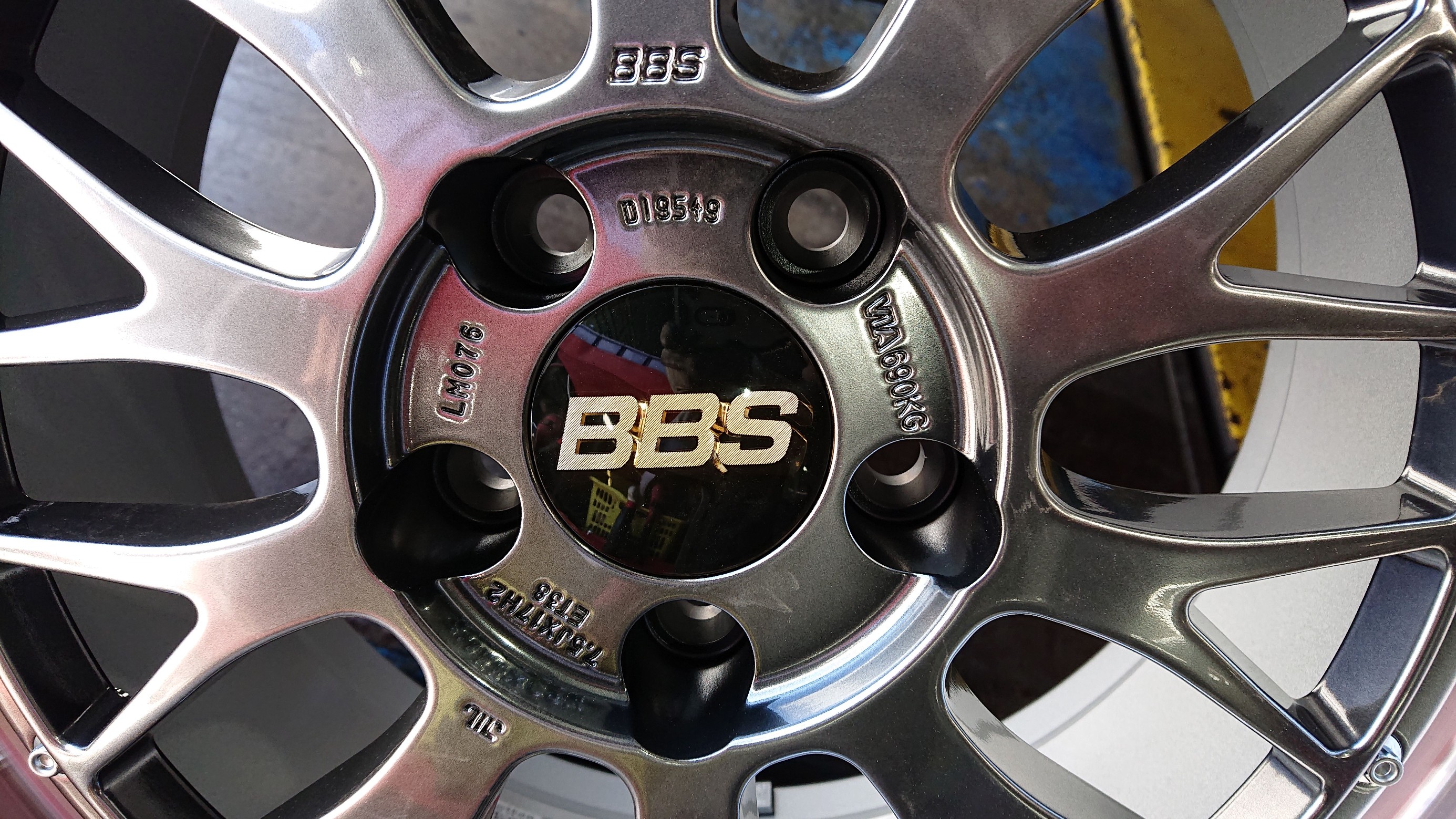 TOYOTA マークX G`z + BBS LM(253+254) 20インチタイヤ交換