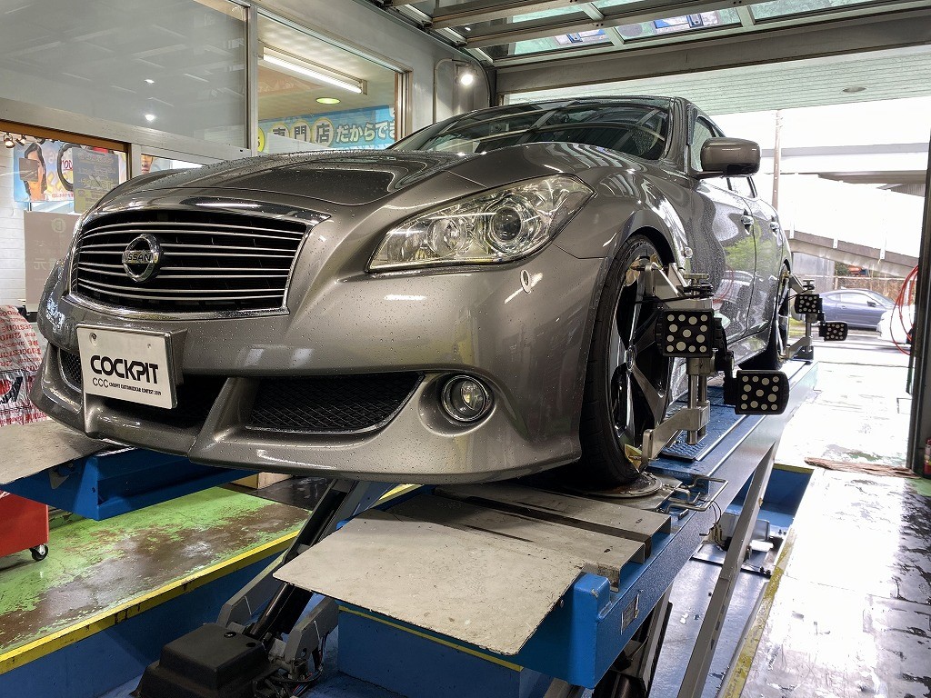 フーガY51 テイン車高調フレックスZ・ドラレコ・四輪 フーガY51 テイン車高調フレックスZ・ドラレコ・四輪