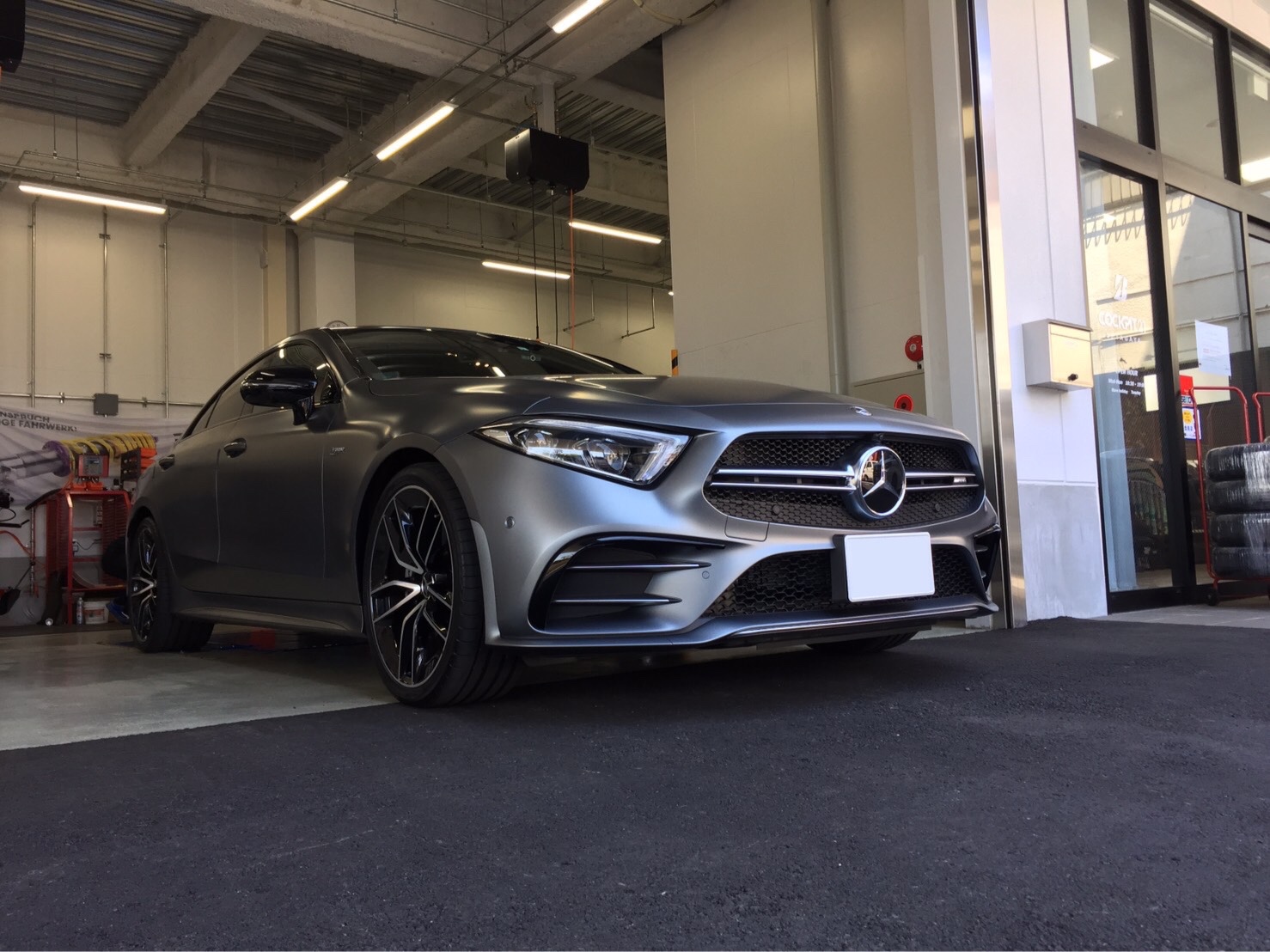 Merceds AMG CLS 4MATIC＋ C ブレーキパッド交換