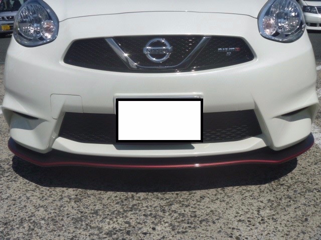 マーチ Nismo S がっつり カスタム 日産 マーチnismo S 吸 排気系 エクステリア エアロパーツ塗装 取付 アフターパーツ取り付け事例 コクピット 麻生 お店の得意技紹介