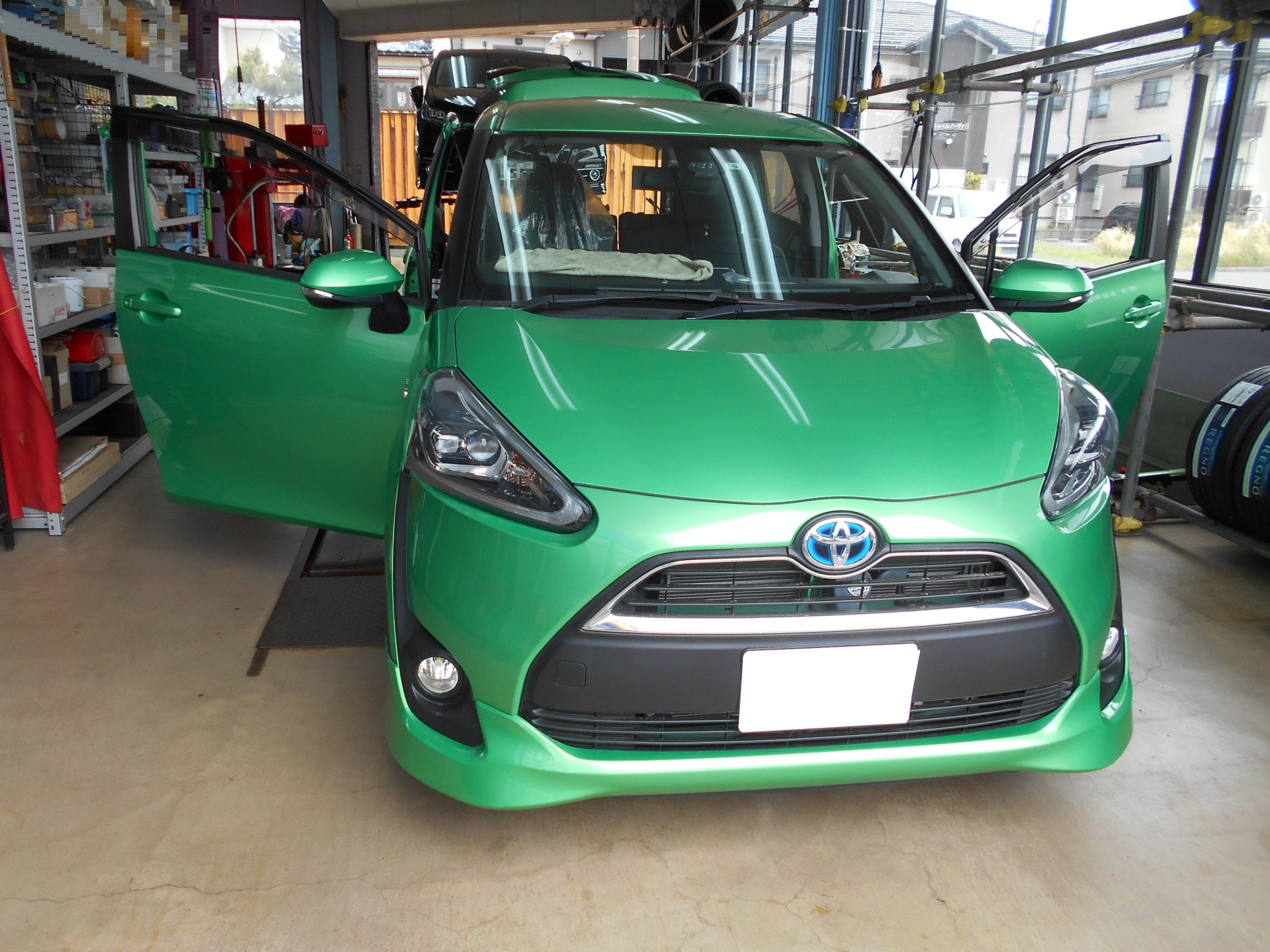 トヨタ シエンタに前後ドライブレコーダー取付 トヨタ シエンタ Av カーナビ ドライブレコーダー Etc Av カーナビ ドライブレコーダー Etc ドライブレコーダー取付 ひが日記 スタイルコクピット 新潟青山 車のカスタマイズにかかわるスタッフより