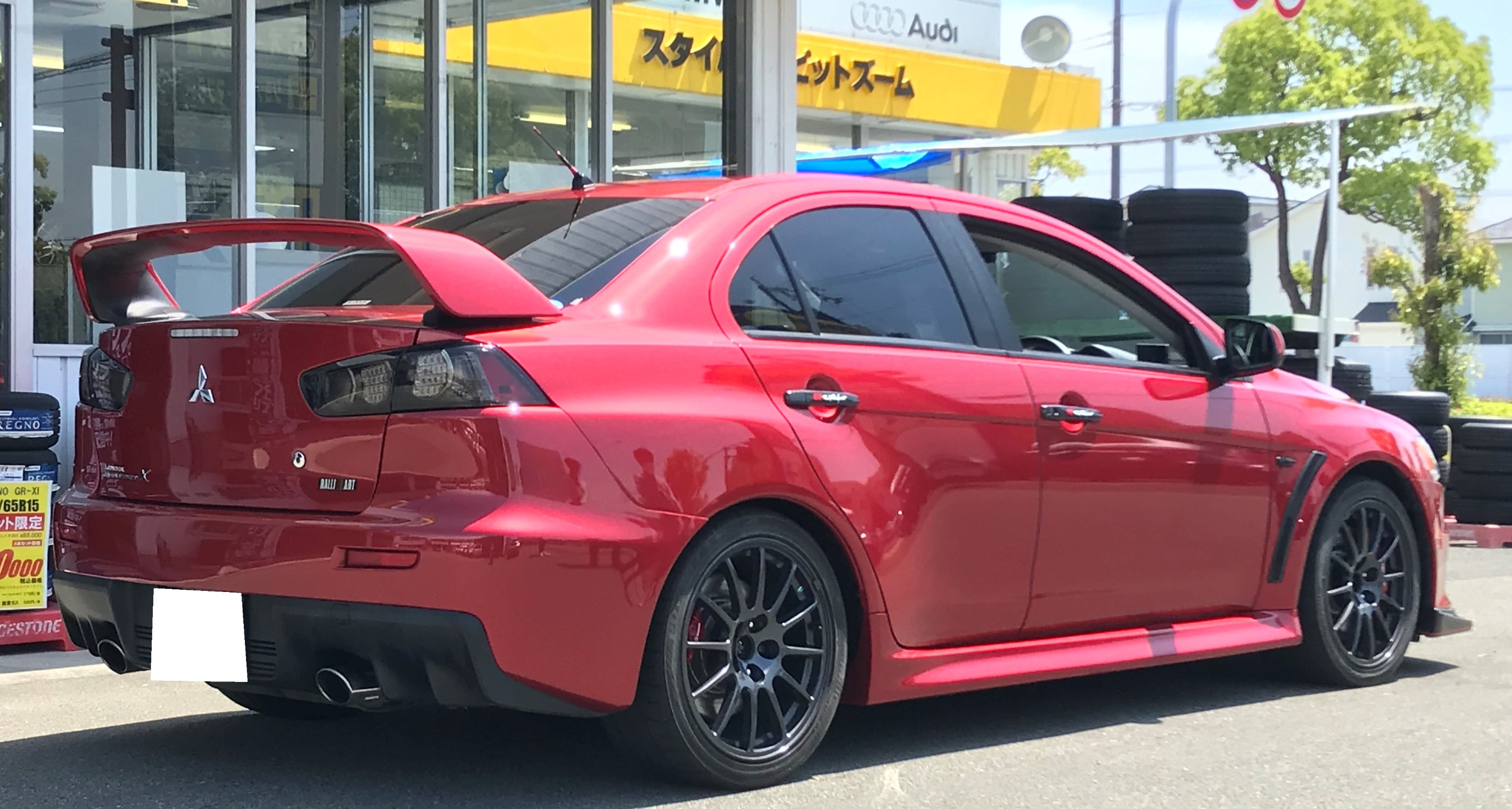 ☆ランサー エボX 『オーリンズ車高調』取り付け☆ | 三菱