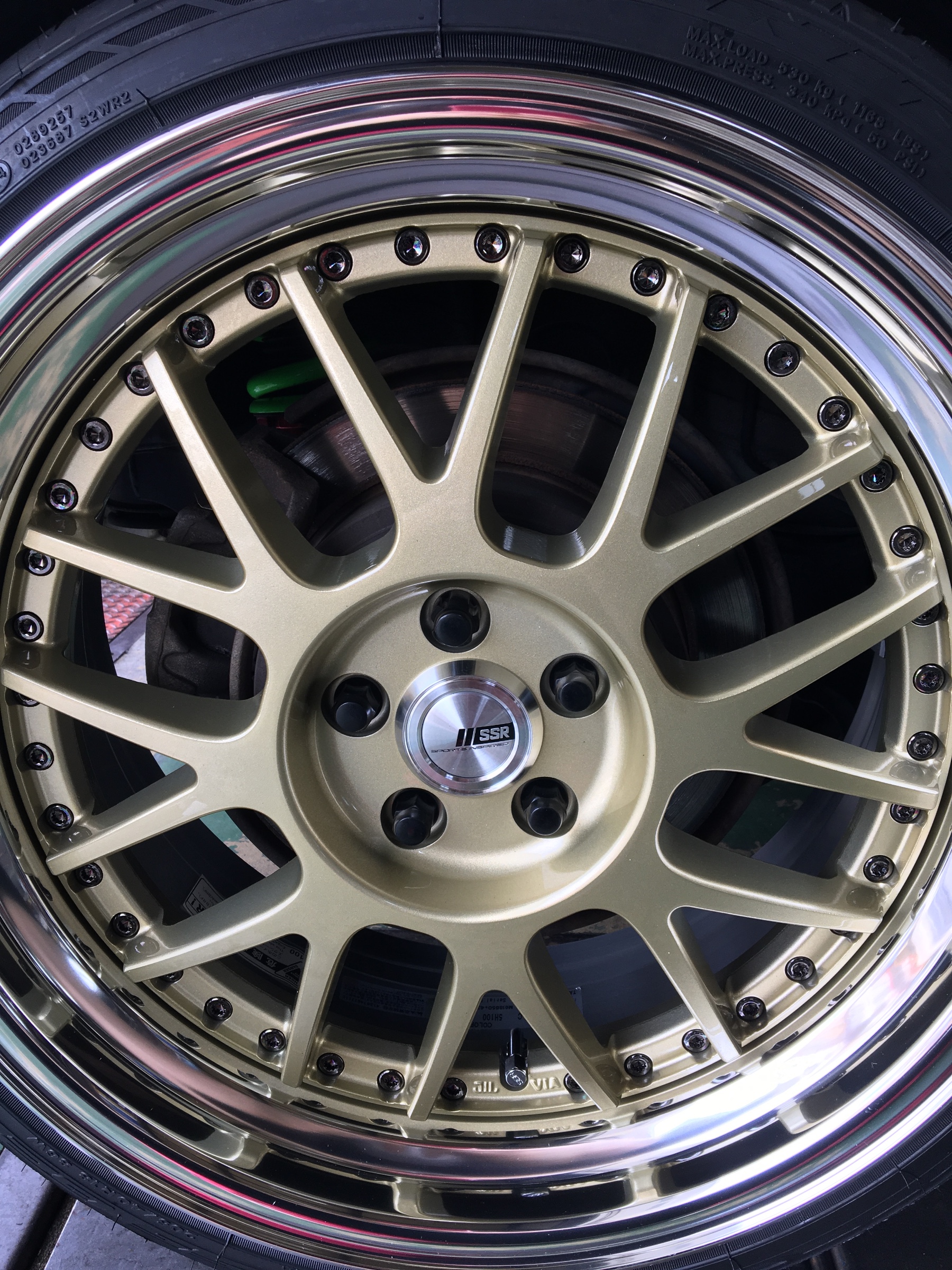 希少 3ピース】SSR スピードスター シュピール RIDE タイプC 17in 7J+24 PCD139.75 6H COOPER  225/55R17 200 ハイエース レジアスエース 中古 タイヤホイールセット | パーツ販売ナンバーワン