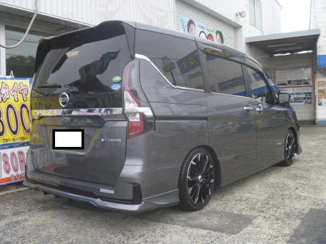 NISSAN C27 セレナ e-POWER（eパワー） アルミホイール 交換☆ | 日産