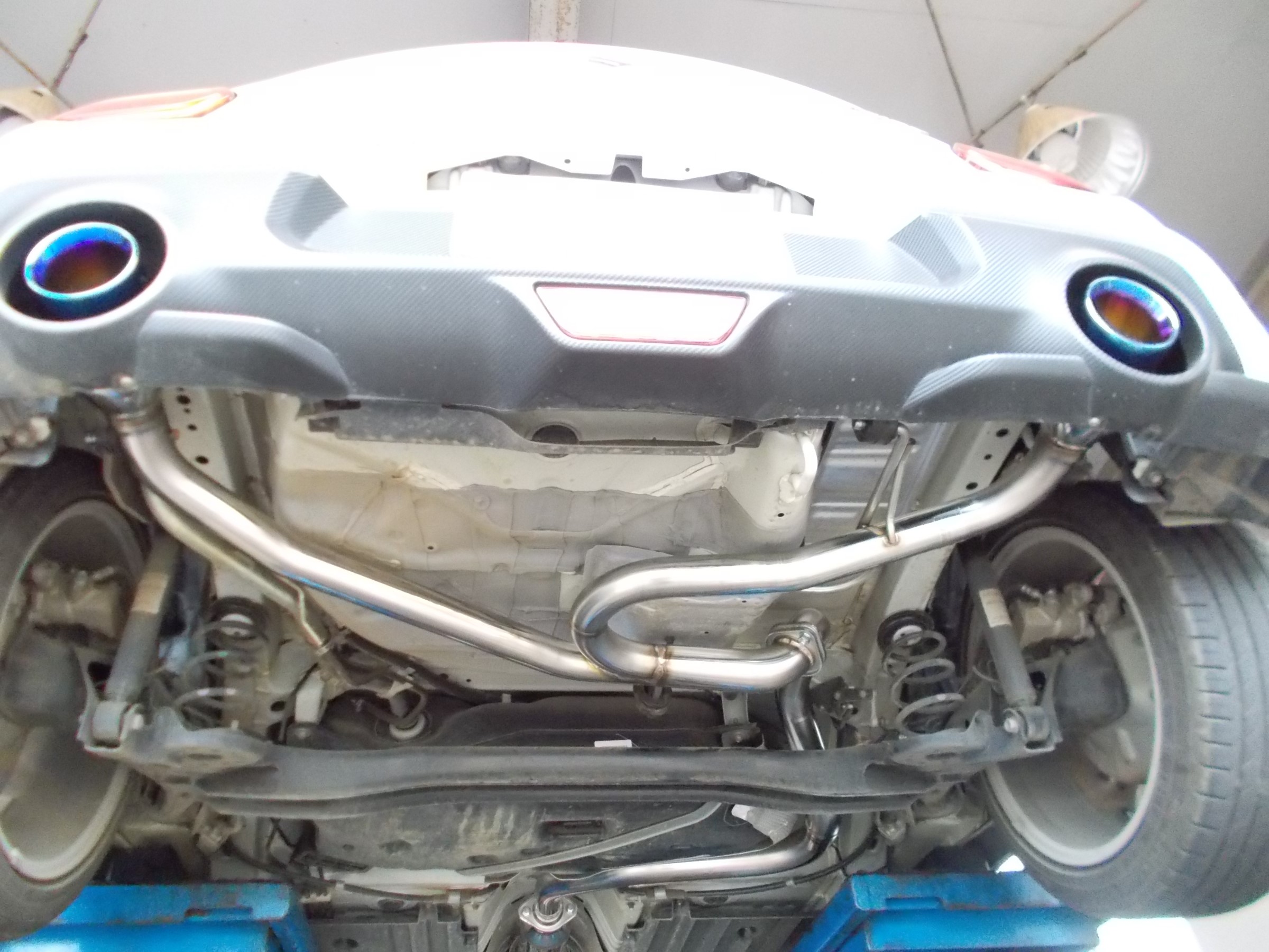 スイフトスポーツ トラスト製「パワーエクストリームRマフラー（保安