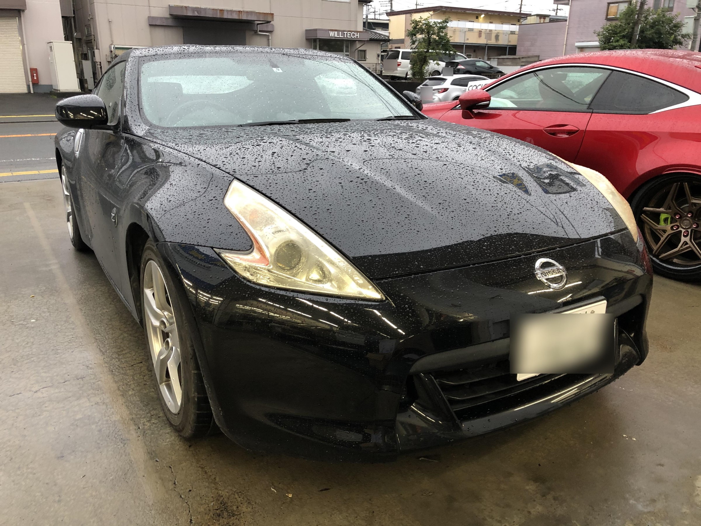 Z34 13cmのスピーカーをリアにお取付け 日産 フェアレディz カスタマイズ日記 コクピット 相模原 車 のカスタマイズにかかわるスタッフより