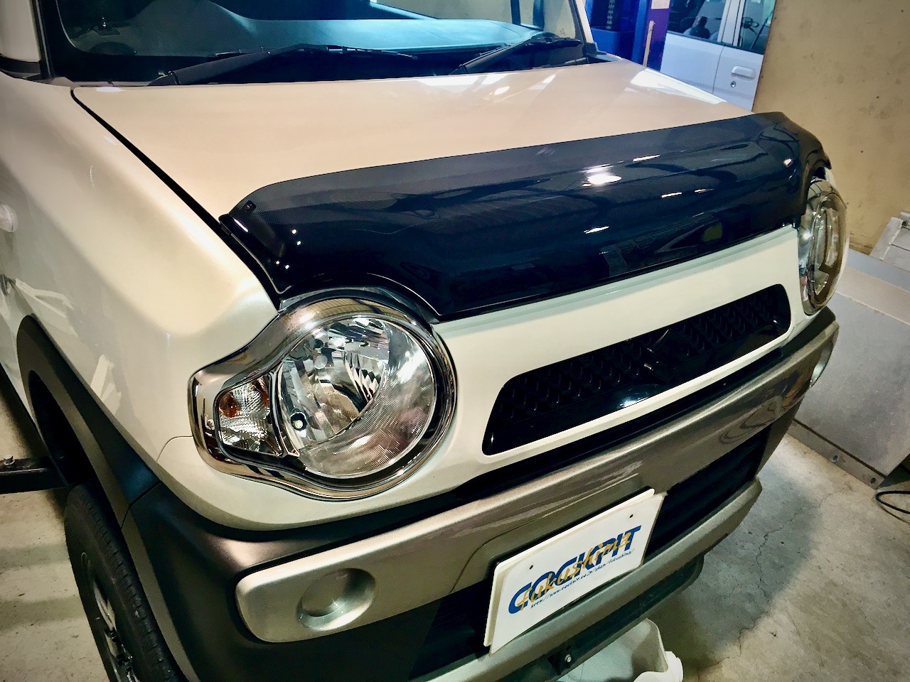 MR31S SUZUKI HUSTLER ✖ HOOD DEFLECTOR | スズキ ハスラー | ☆メモ 
