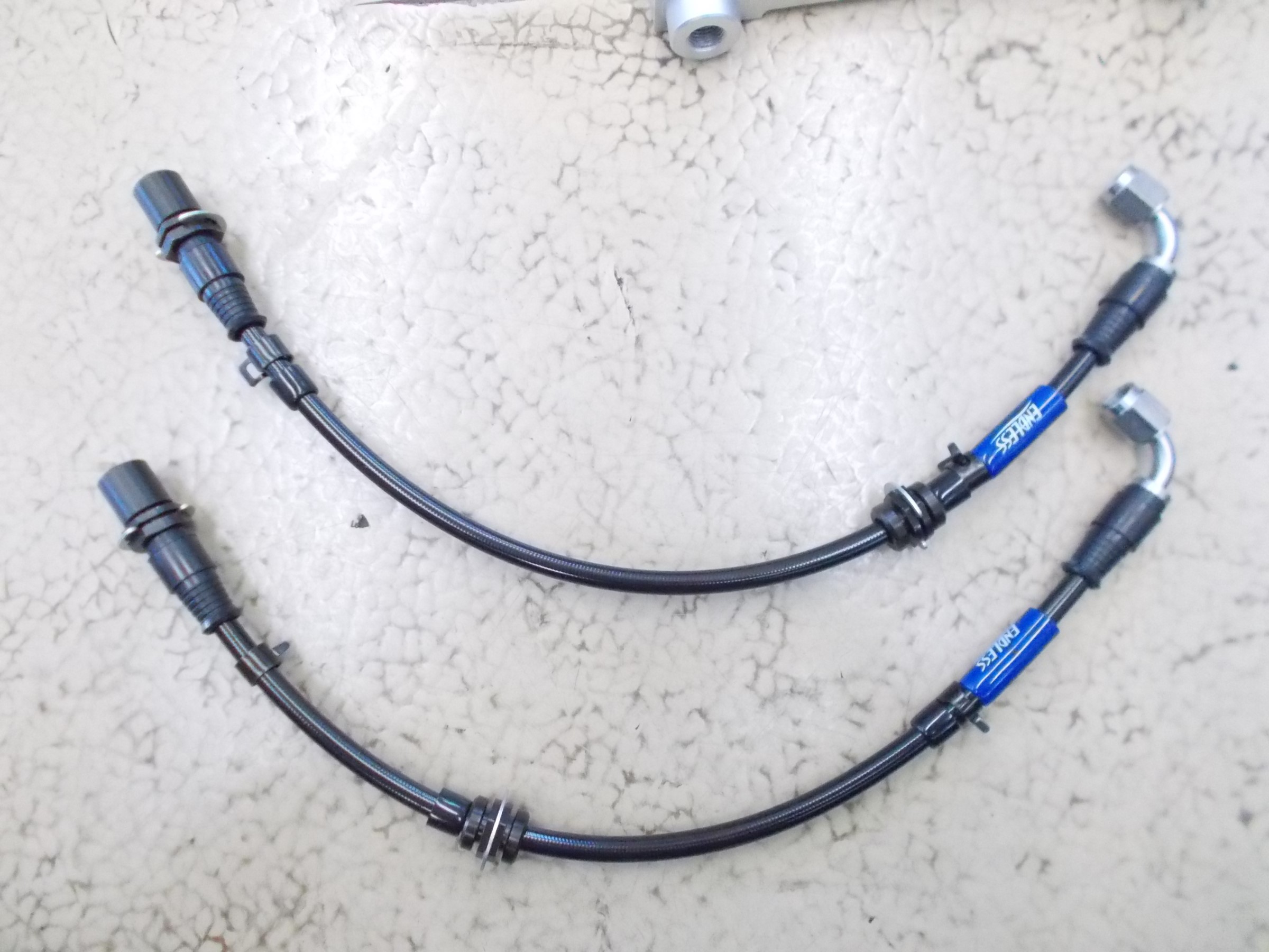 MR2 エンドレス製ブレーキキャリパーキット装着（フロント）＆ブレーキ