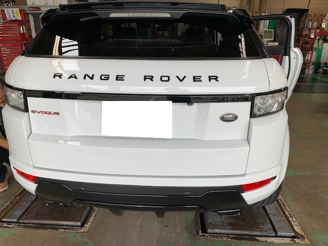RANG ROVER イヴォークにブレーキローター＆パッド交換 | ランドローバー レンジローバーイヴォーク 足まわり（サスペンション・ブレーキ）  足まわり（サスペンション・ブレーキ） > ブレーキキャリパー・ブレーキパッド交換 | ひが日記 | スタイルコクピット 新潟青山 ...