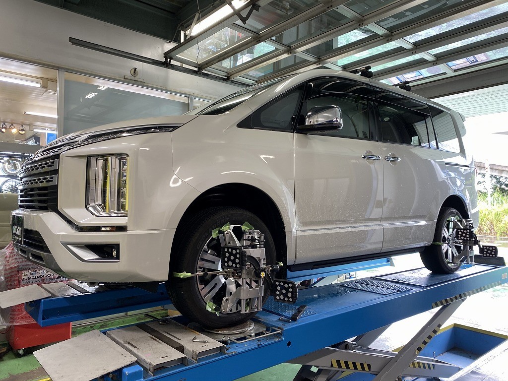 デリカD:5 CV1W 4WD JAOS BATTLEZリフトアップスプリング
