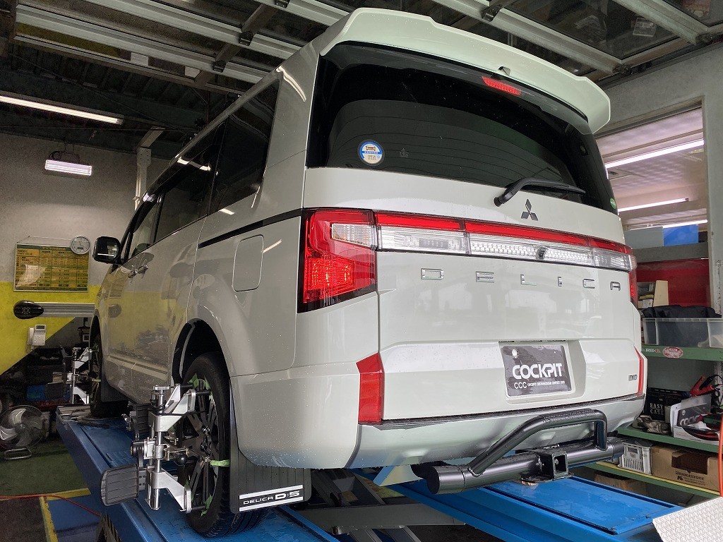 デリカD:5 CV1W 4WD JAOS BATTLEZリフトアップスプリング デリカD:5 CV1W 4WD JAOS BATTLEZリフトアップスプリング