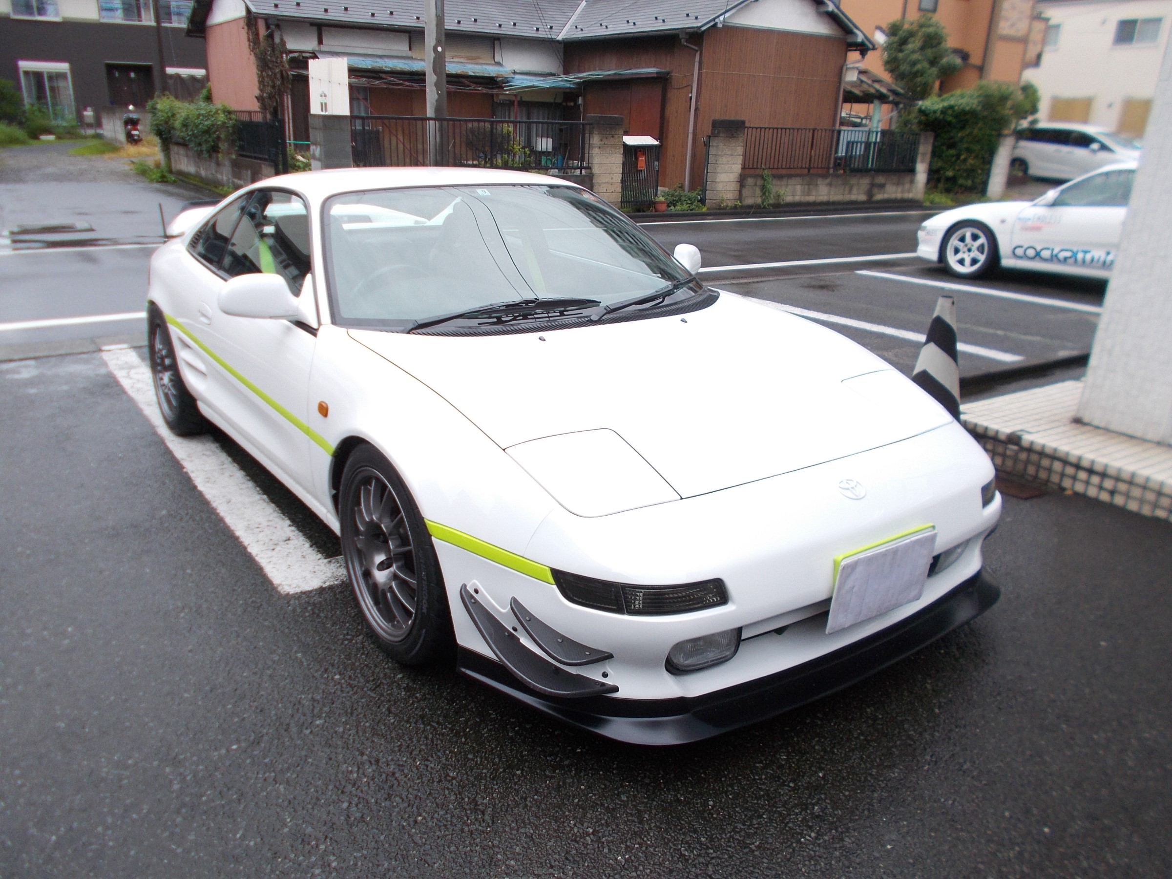 MR2 エンドレス製ブレーキキャリパーキット装着（フロント）＆ブレーキ