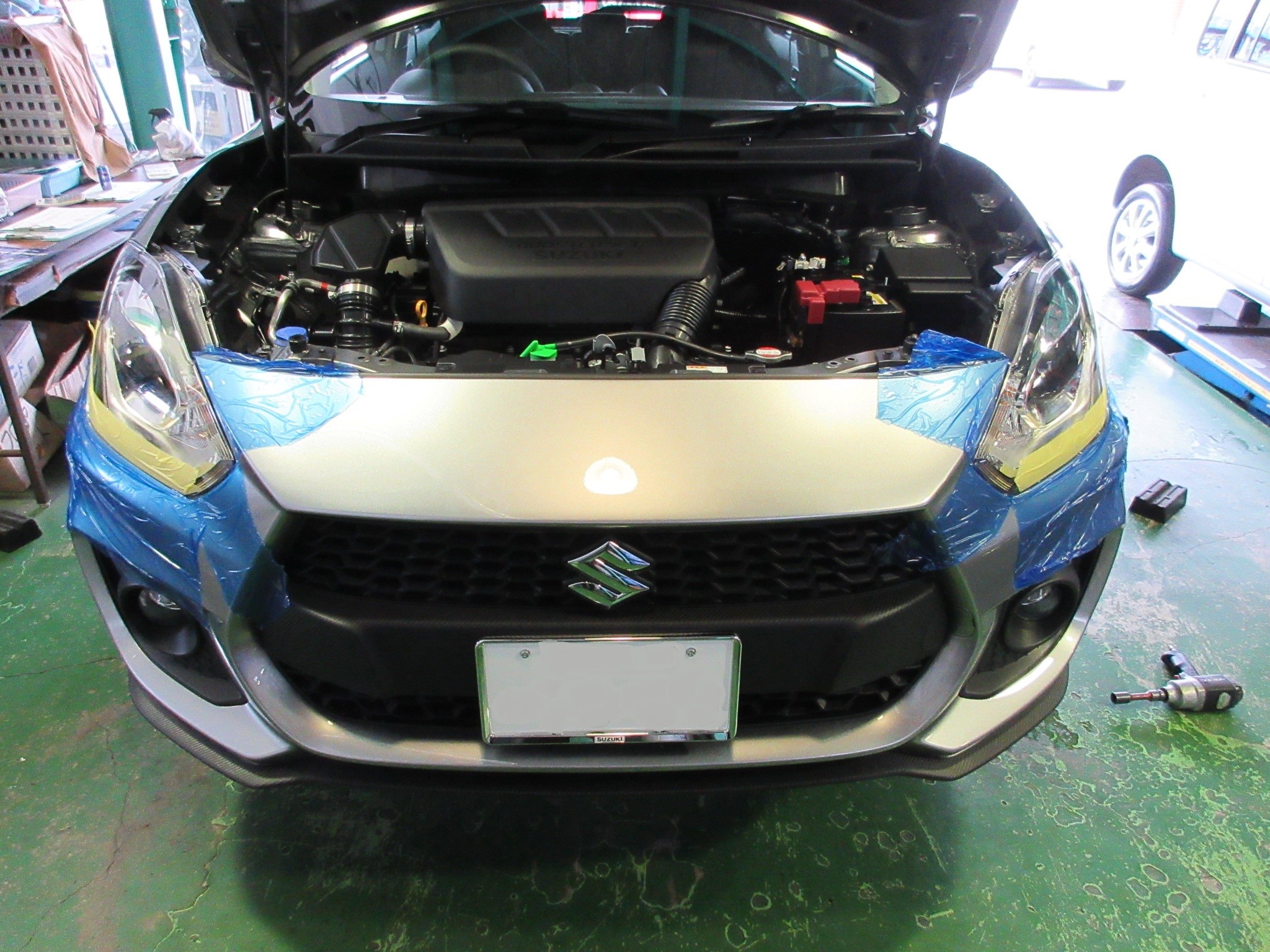 ZC33S スイフトスポーツ ホーン交換 スズキ スイフトスポーツ その他パーツ STAFF日記 コクピット さつま貝塚  車のカスタマイズにかかわるスタッフより