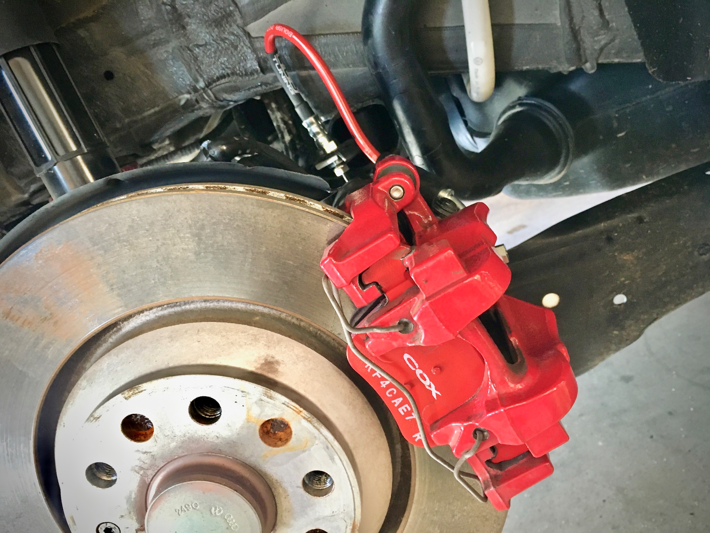 VW Golf GTI Performance ✖ COX Brake Pad Set (Low Dust) ✖ ECS