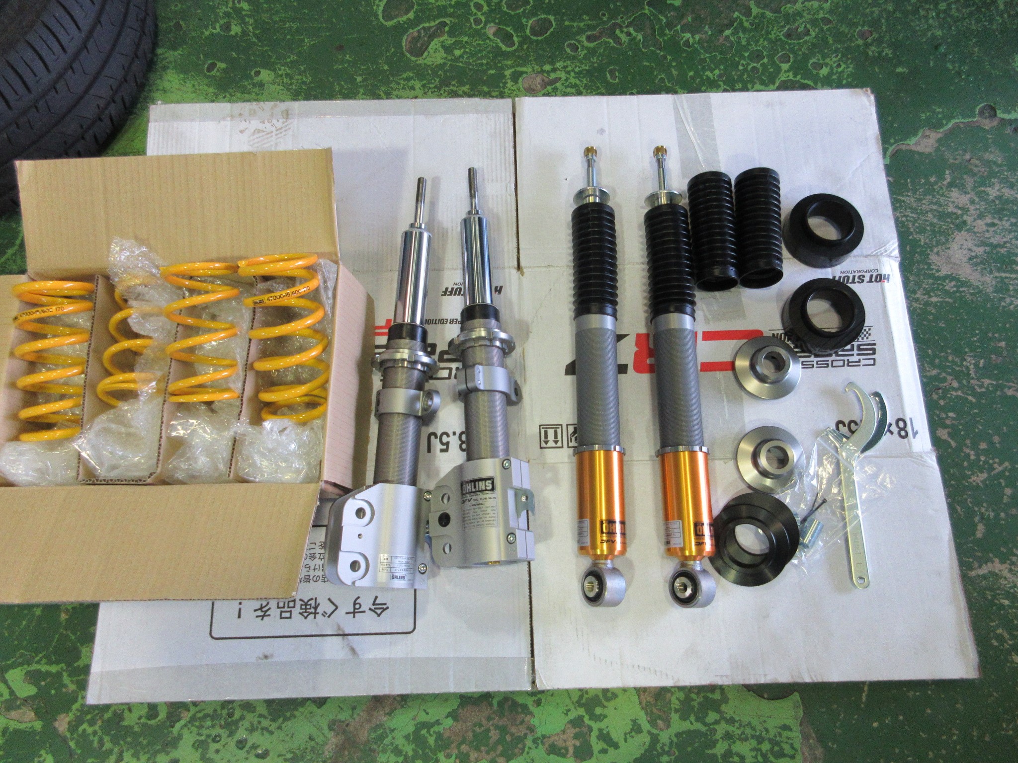 OHLINS DFV 車高調 | スズキ スイフトスポーツ 足まわり