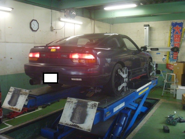 180SXの車高調交換☆ | 日産 180SX 足まわり(サスペンション 180SXの車高調交換☆ | 日産 180SX 足まわり(サスペンション