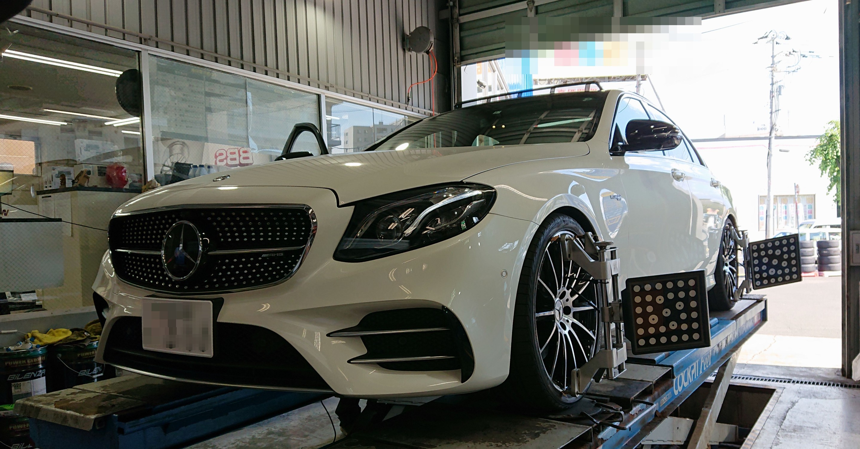 iiD Lowering Kit（ロワリングキット） の取付とアライメントの測定