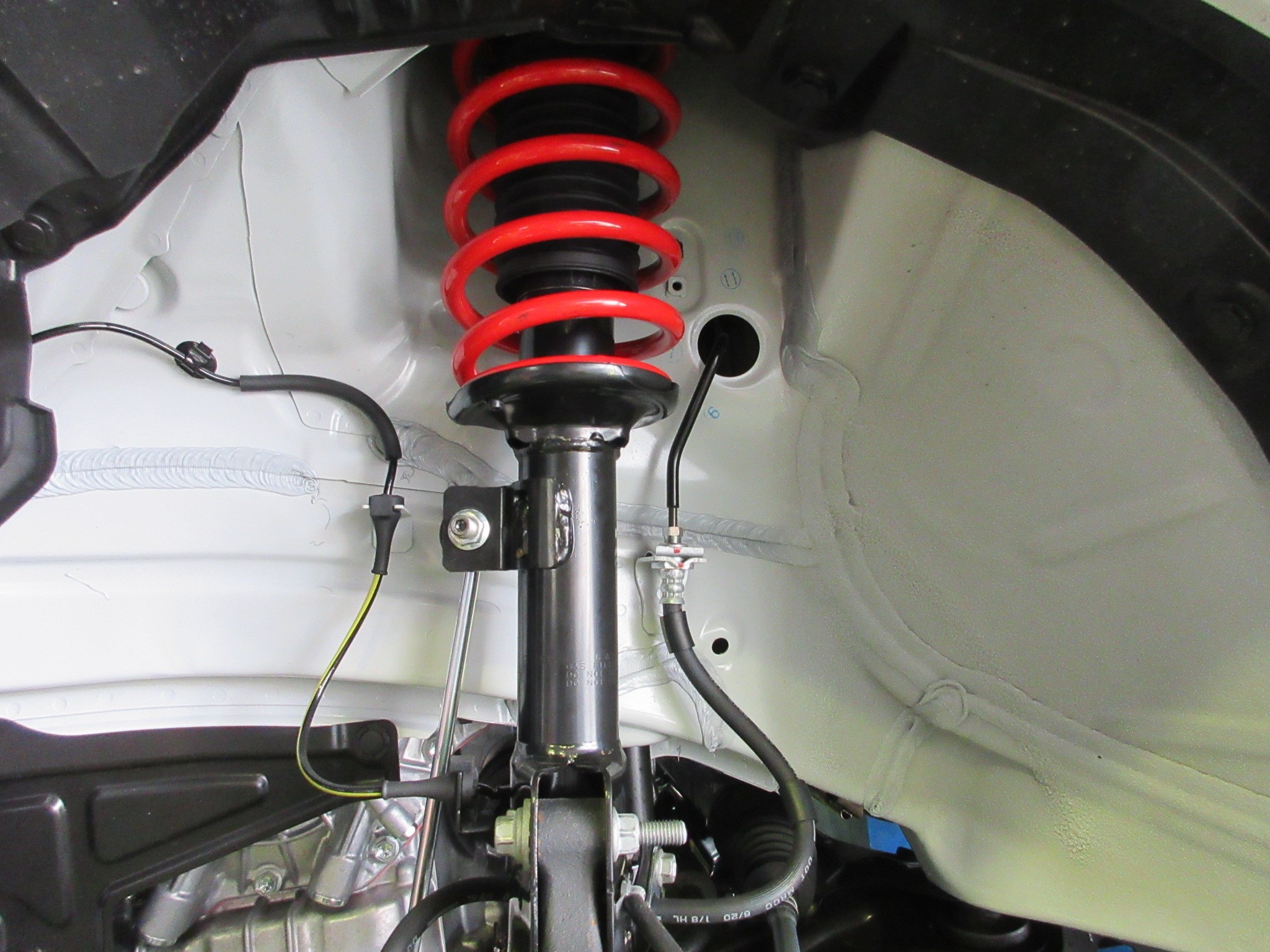 スペーシアギア MK53S リフトアップ完了 | スズキ スペーシアギア 足