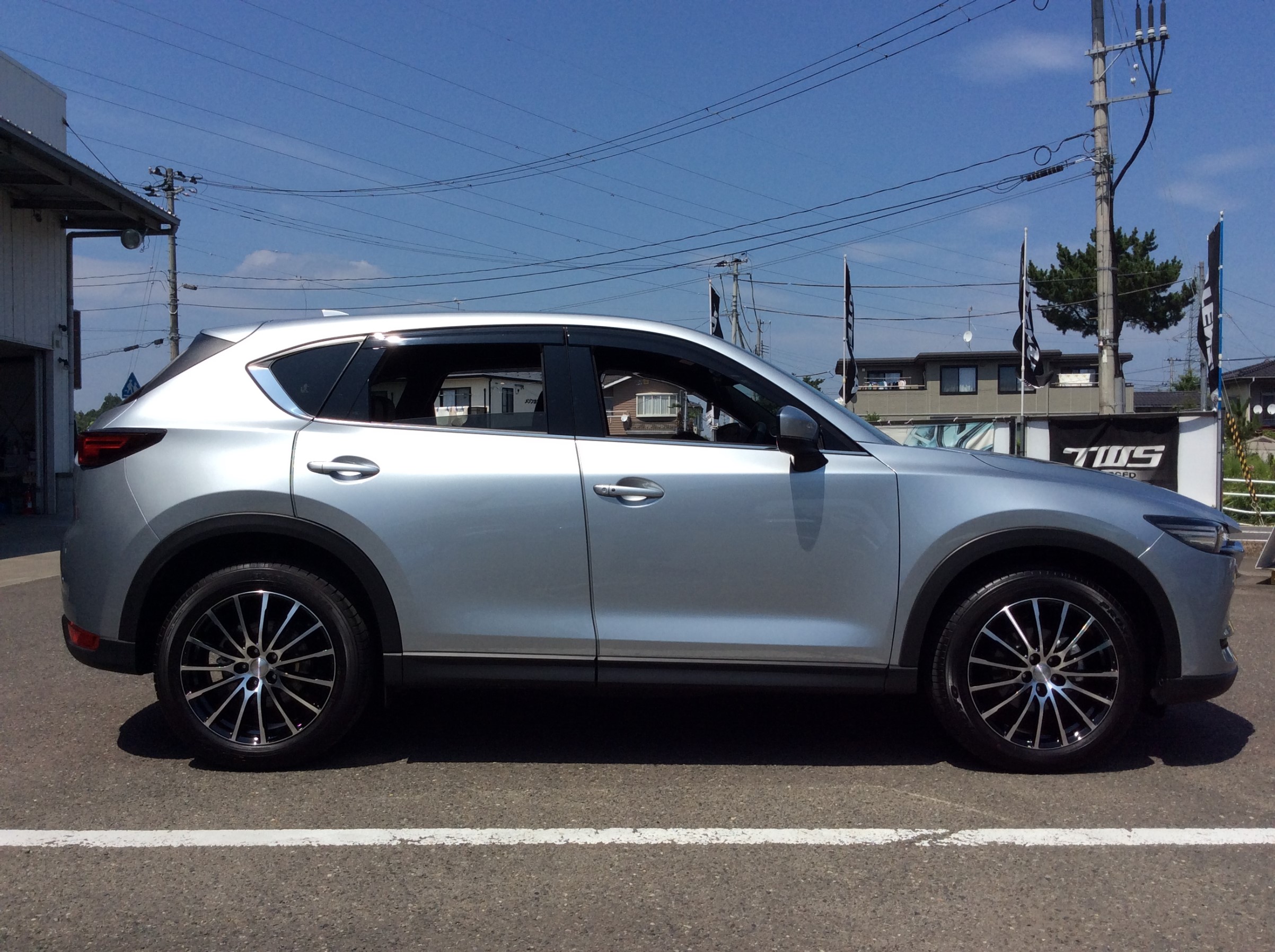 マツダCX-5 KF2P アルミホイール・スタッドレスタイヤ・ドラレコ