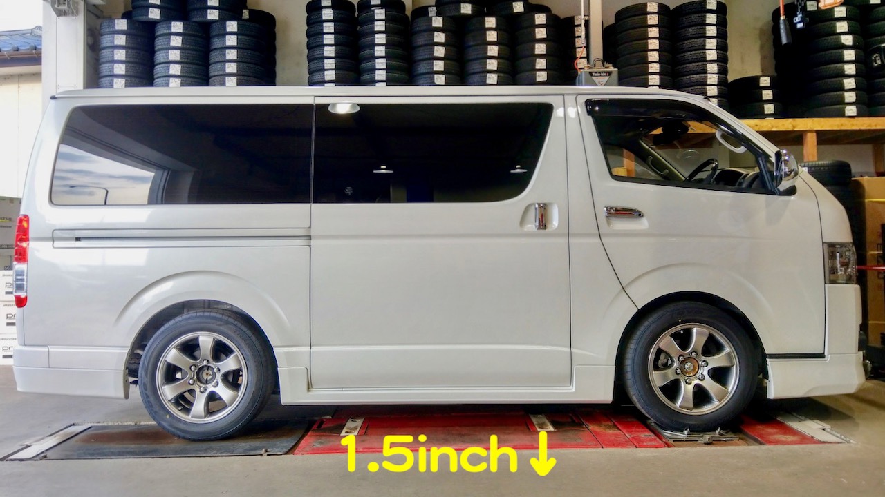 Hiace トヨタ ハイエース 足まわり サスペンション ブレーキ 足まわり サスペンション ブレーキ サスペンションパーツ関連取付 メモらんだむ コクピット 福島 車のカスタマイズにかかわるスタッフより