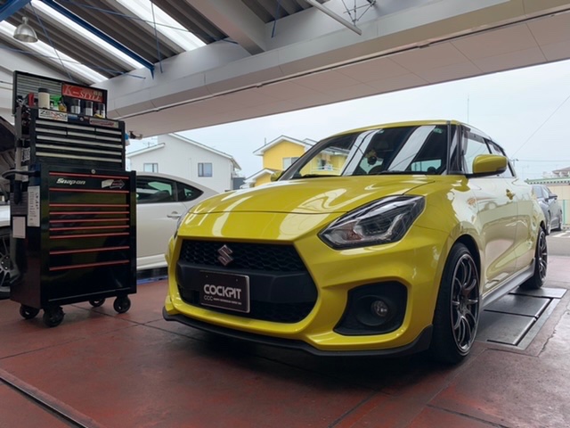 ◇SUZUKI SWIFT SPORT [ZC33S] SPOONリジカラ取付・CUSCO