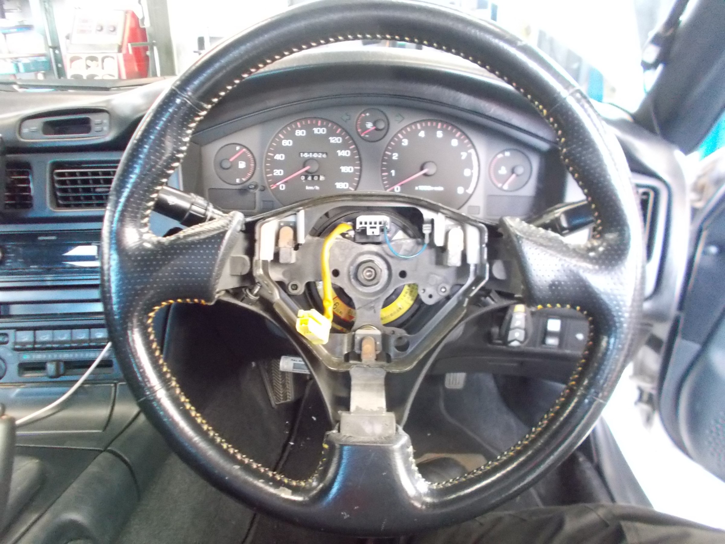 トヨタMR2 sw20純正ステアリングホイール MR2 SW20 純正 ステアリング ハンドル エアバック エアバッグ エアー