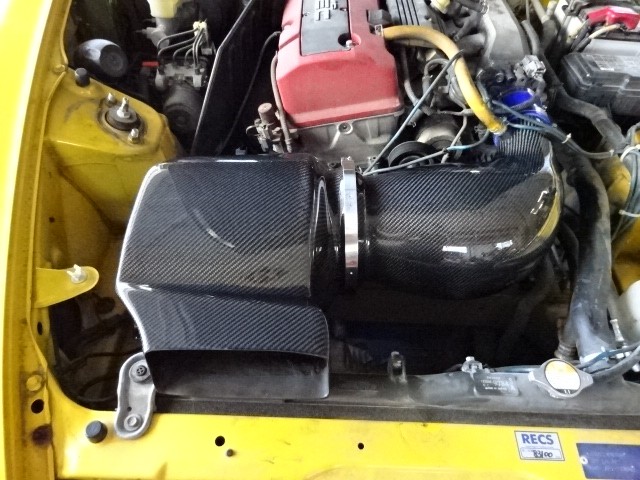 S2000 カーボンチャンバー取り付け！ | ホンダ S2000 吸・排気系 吸