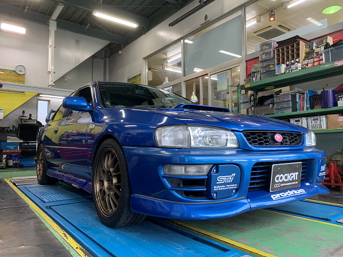 インプレッサGC8 セミバケットシートお取り付け | スバル インプレッサ