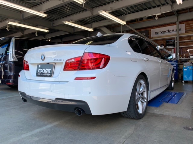 ◇BMW 535i F10 [N55B30A] バノスモーター交換・プレッシャー 