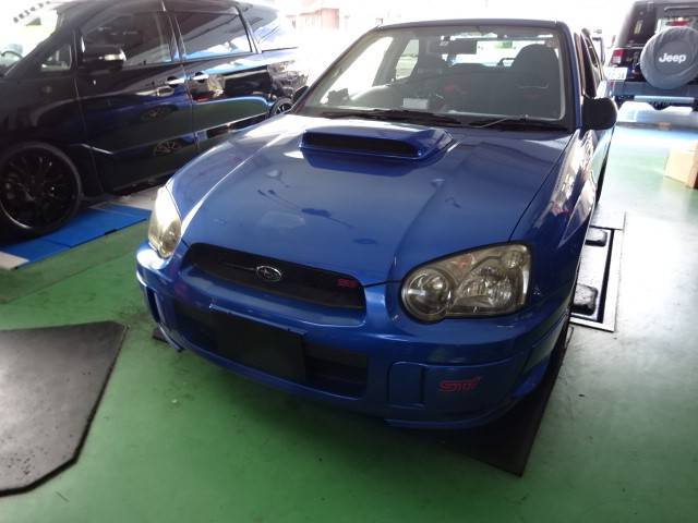 インプレッサGDB 足廻りリフレッシュ！ | スバル インプレッサWRX STI