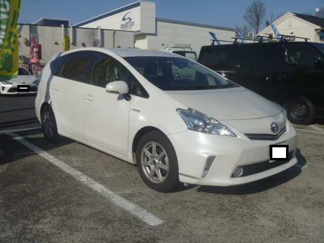 ZVW41/プリウスαの足回りリフレッシュ☆ | トヨタ プリウスα 足まわり