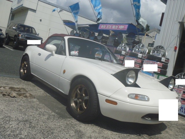 ユーノスロードスターNA8C プラグ交換♪ | マツダ ロードスター その他パーツ その他 > 点火系パーツ | アフターパーツ取り付け事例☆ |  コクピット 麻生 | お店の得意技紹介