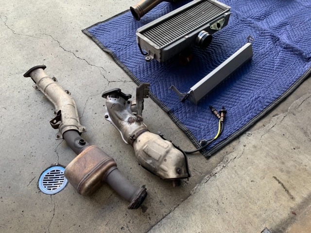 ◇SUBARU IMPREZA STI [GVB] SARDフロントパイプ交換◇ | スバル