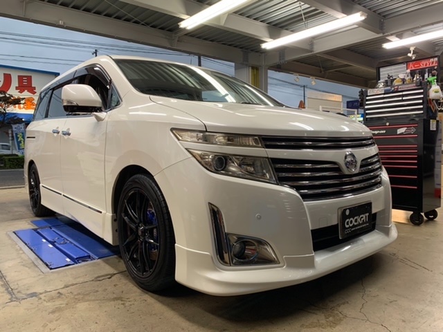 ◇NISSAN ELGRAND [E52] ENDLESS BRAKE CALLIPER KIT 取付