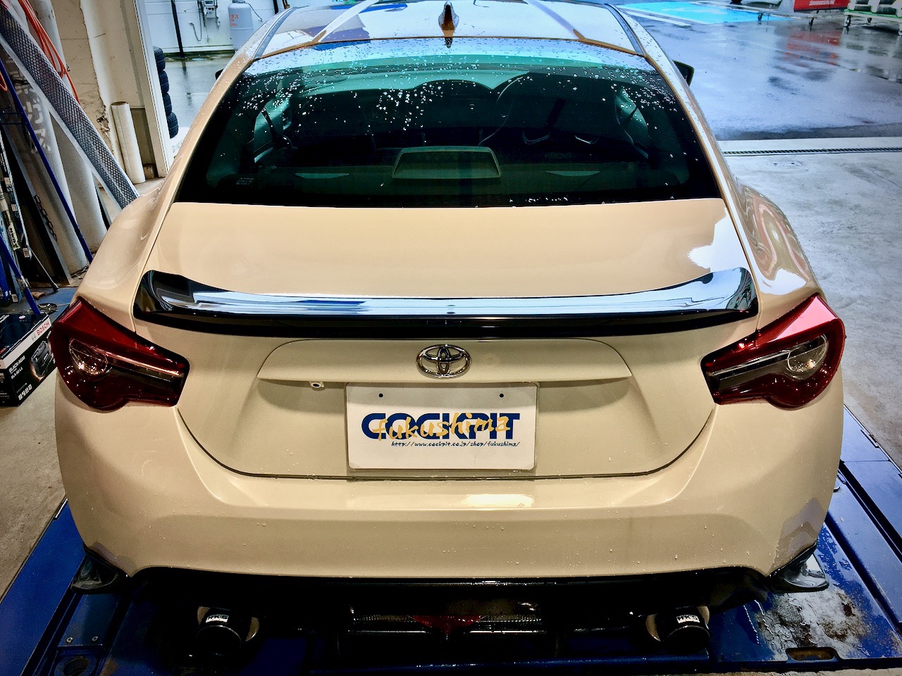 最高級 ZN8 GR86 SPORT ルーフスポイラー FRP 塗装取付