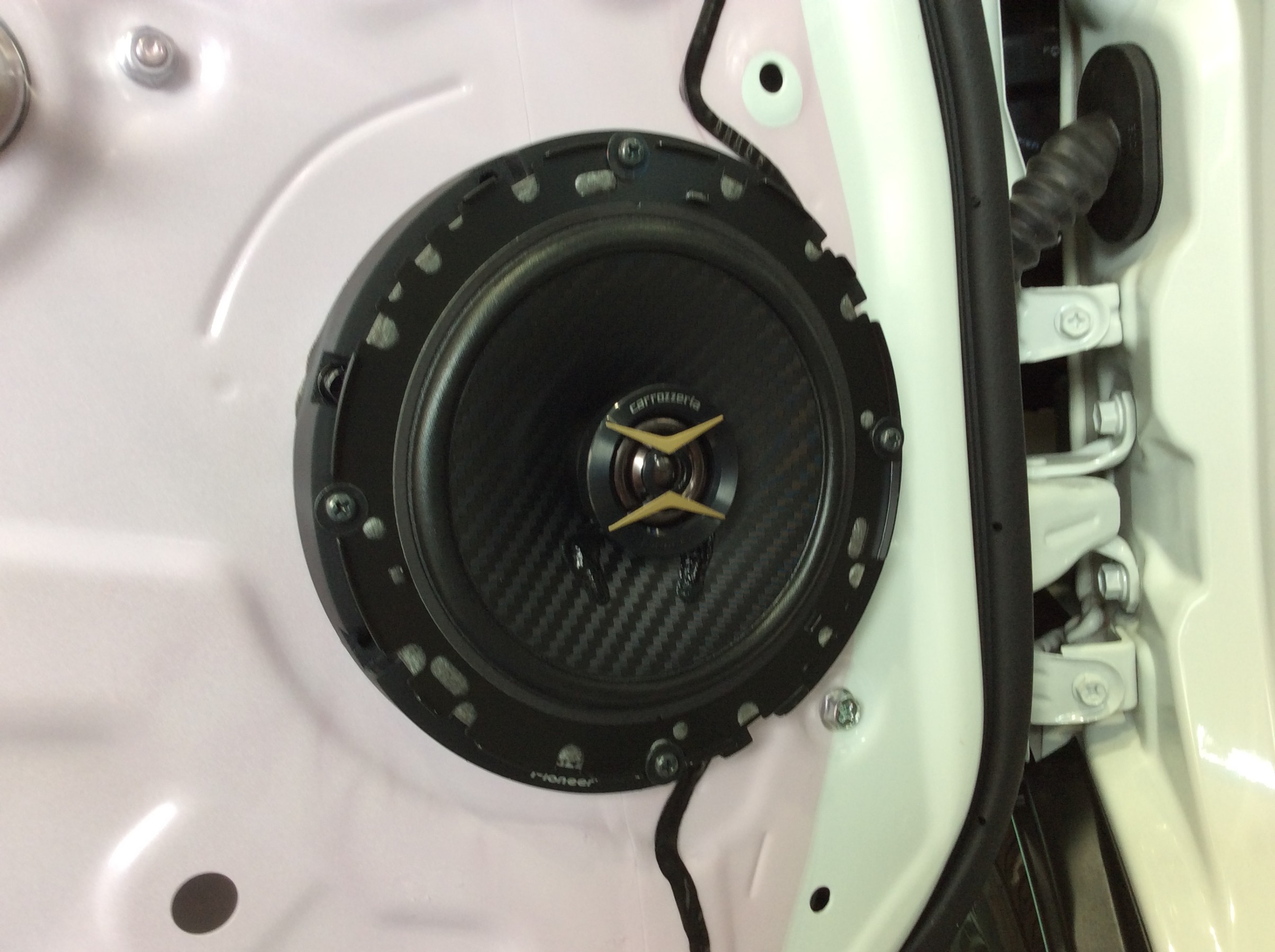 KENWOOD - 日産現NV100クリッパー(DR17V)Fスピーカー+ブラケット