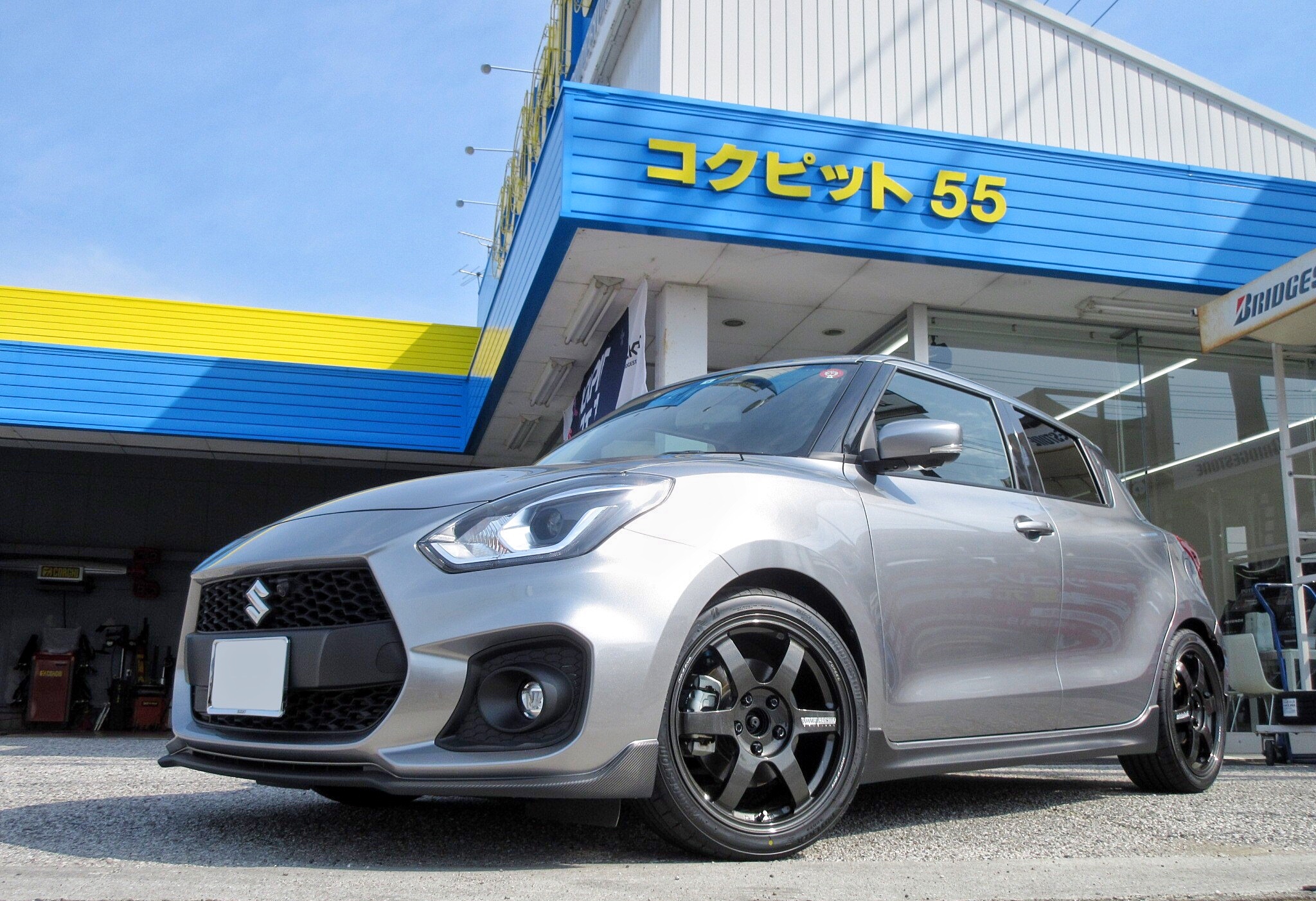 激安本物 MID WHEELS/GLAIVE スイフト ZC/ZD 13/43/53/83 アルミホイール2 靴