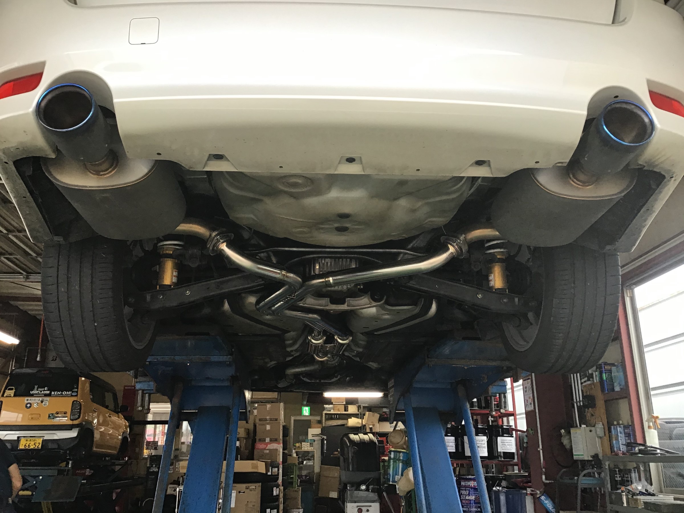 スバル レガシィ BM9 BR9 BMG 面倒臭 BRG 中間パイプ